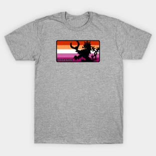 An Tir Pride - Lesbian - Oblong T-Shirt